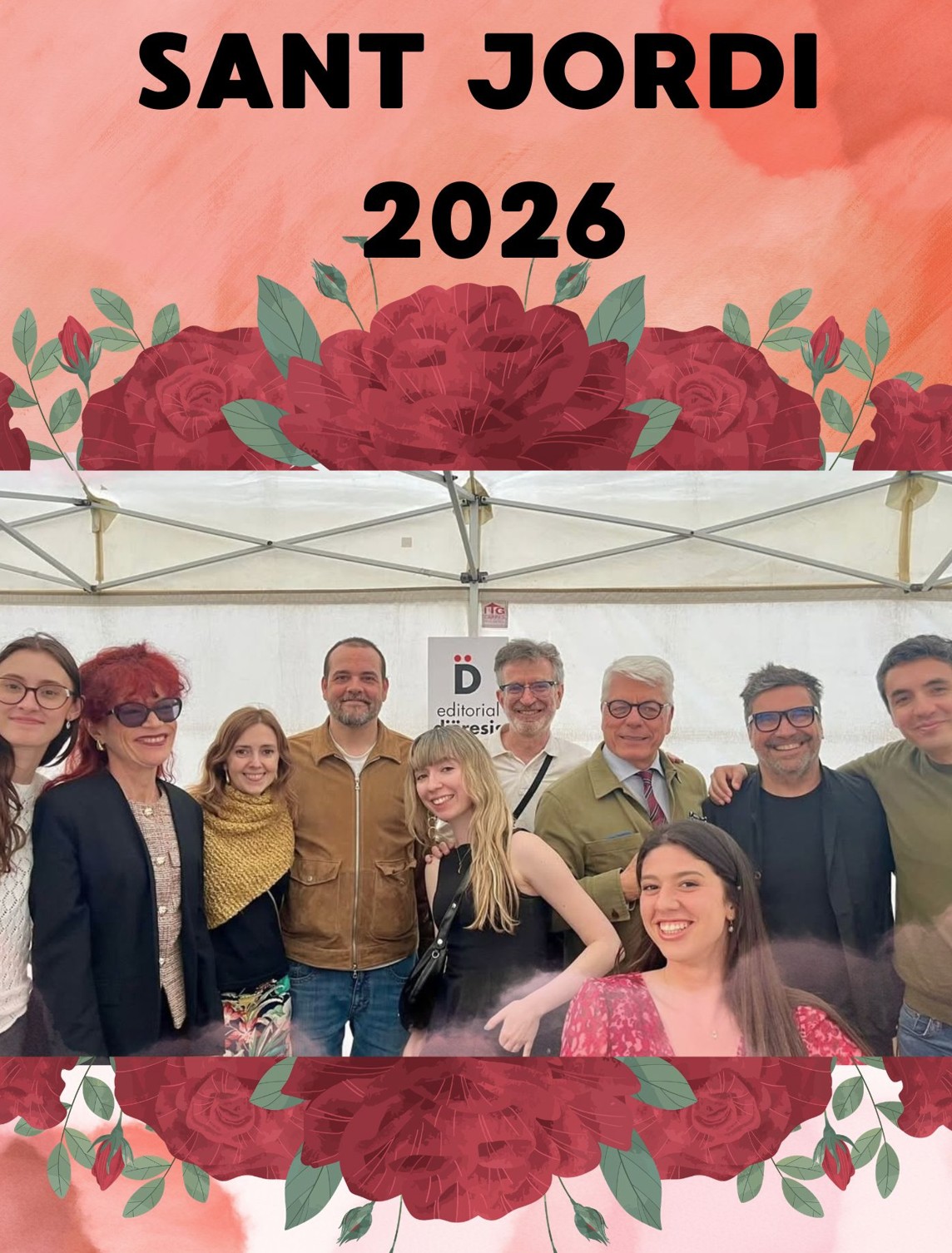 Muchas gracias a todos por hacer de Sant Jordi un día único